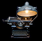 Royal typewriter lamp front view